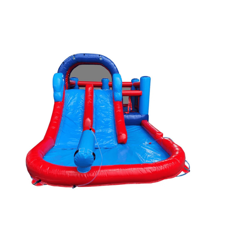 Avyna Splash Zone Racer Pro with Inflatable Water Slide Rear View