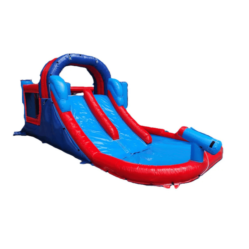 Avyna Splash Zone Racer Pro with Inflatable Water Slide Rear Left View
