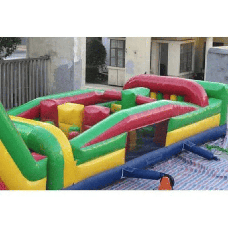 Moonwalk USA Wet n Dry Obstacle Green Side View