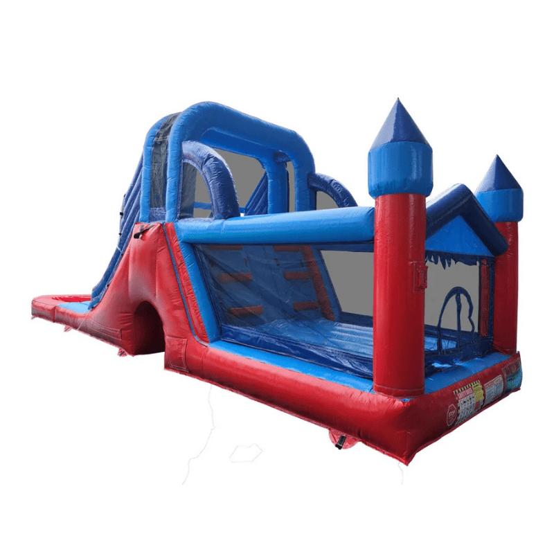 Avyna Splash Castle Pro Inflatable Water Slide Back Left View