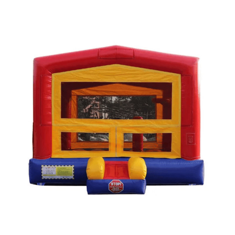 Moonwalk USA 3-PC Module Combo w Removable Pool Bounce House Front View