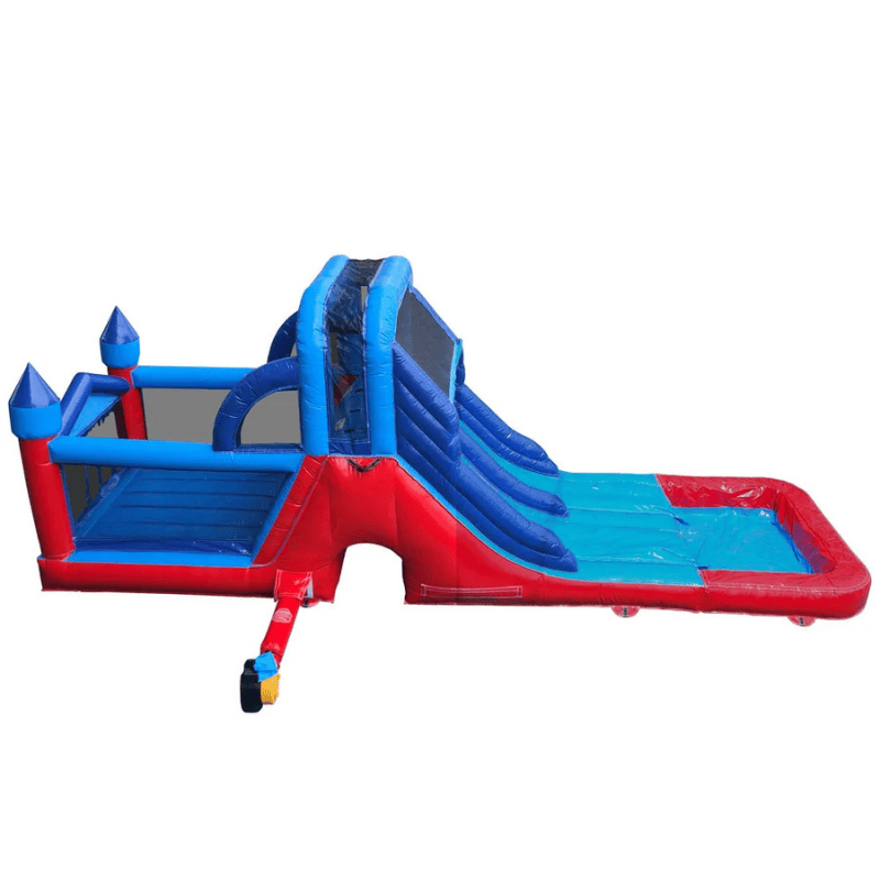 Avyna Splash Castle Pro Inflatable Water Slide Left View