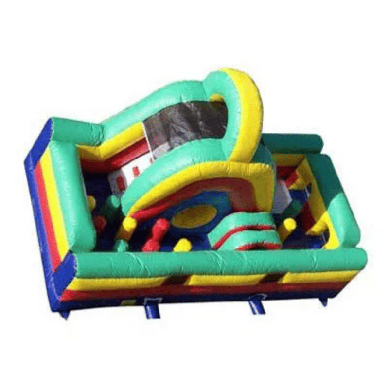 Moonwalk USA Backyard Obstacle Course Top View
