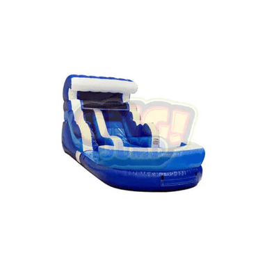 11' Junior Waterslide Multicolor Front Right View