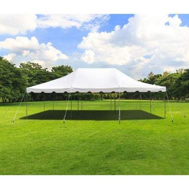 Eagle Bounce Weekender Pole Tent 20x20, 20x30 Front View Outside