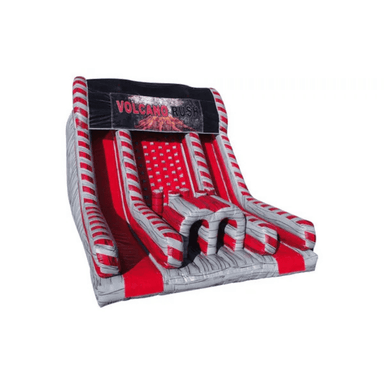 22ft Volcano Rock Climb Slide – Eruption-Themed Inflatable Climber Front Right View