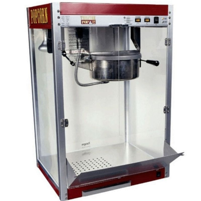Eagle Bounce Theater Pop 12oz Popcorn Machine on White Background