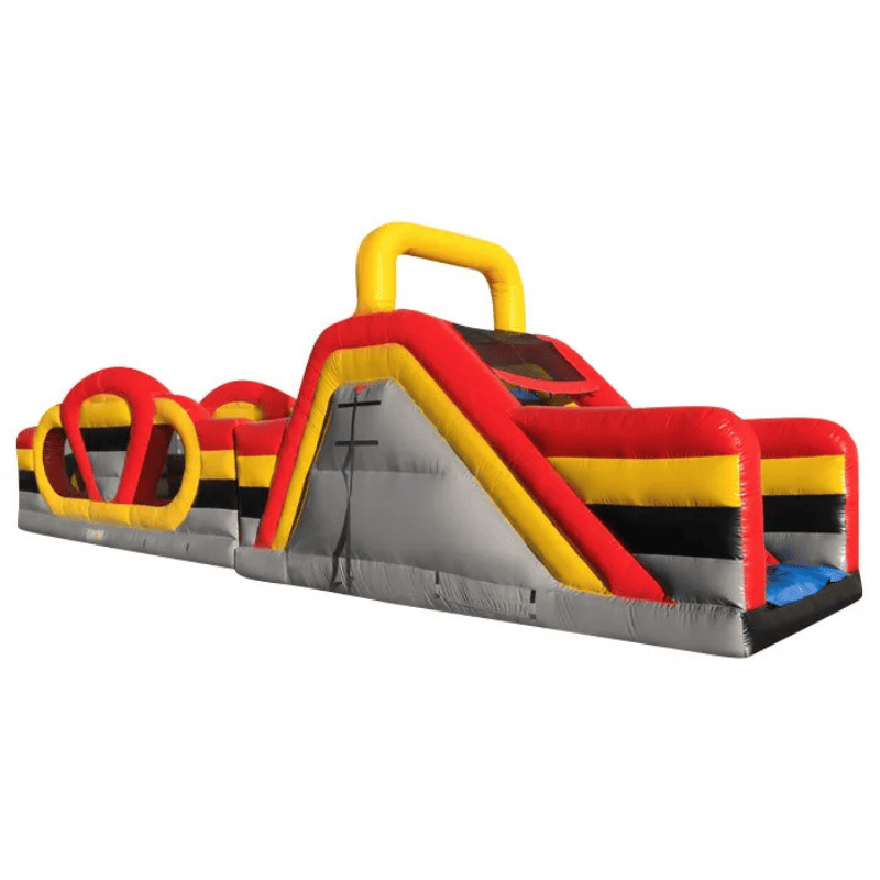 40ft Viper Speed Challenge – Fast-Paced Obstacle Race Inflatable Side View