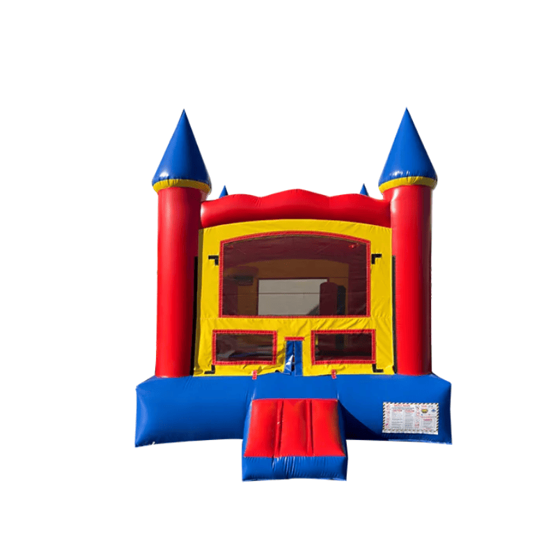 13x13 Playground Castle – Multicolor Design Front View