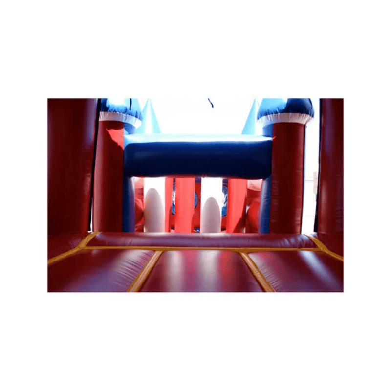 45ft All-American Obstacle Course – Patriotic Inflatable for National Holidays Inside Obstacles View