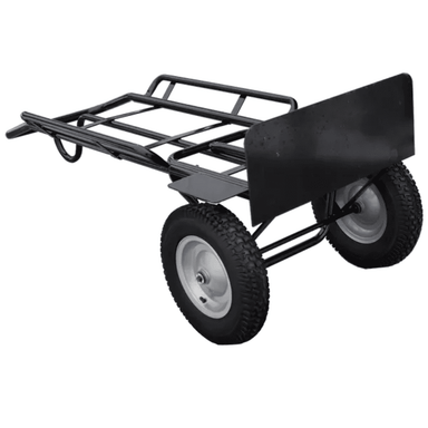 Eagle Bounce 2-Wheel Black Dolly Tilted View
