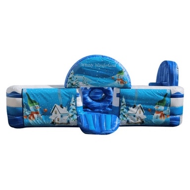Winter Wonderland Toddler Unit – Holiday-Themed Inflatable for Winter Rentals Front View
