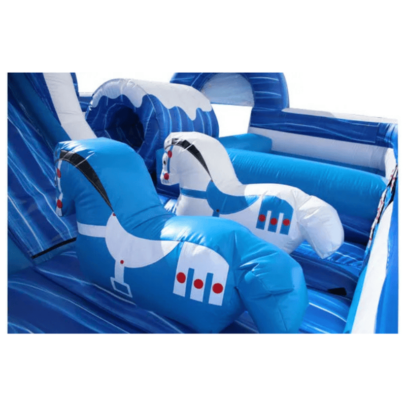 Winter Wonderland Toddler Unit – Holiday-Themed Inflatable for Winter Rentals Inside Obstacles View