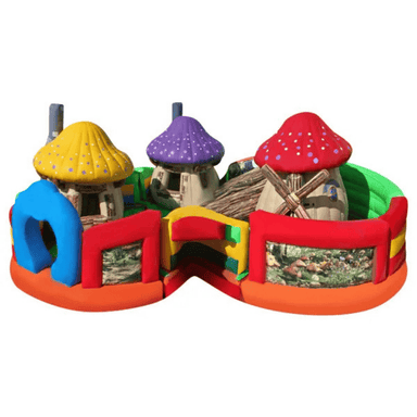 Mushroom Toddler Unit – Whimsical Bounce and Play Inflatable for Toddlers Side View