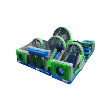 3ps Obstacle Course – Multi-Part Inflatable for Maximum Engagement Front View