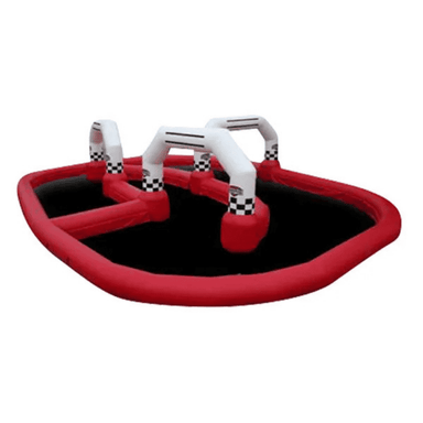 Inflatable Speedway Race Track – Commercial-Grade Racing Fun Front View