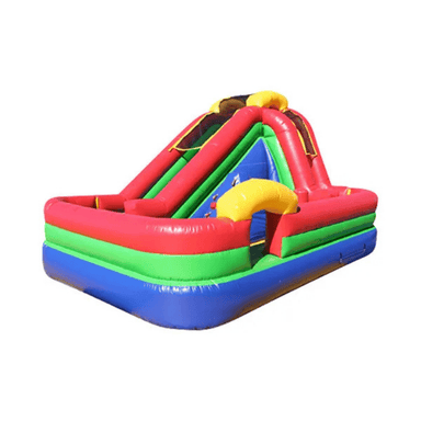 Rock Climb Slide – Vertical Inflatable Climb and Slide Adventure Front Right View