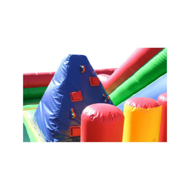 Rock Climb Slide – Vertical Inflatable Climb and Slide Adventure Inside Obstacles View