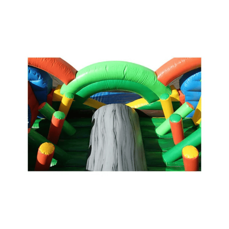 52ft Safari Challenge – Jungle-Themed Obstacle Course for Adventure Events Obstacles View