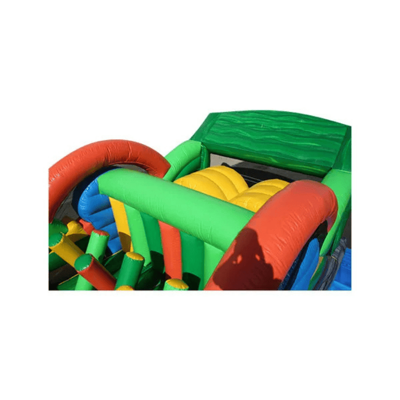 52ft Safari Challenge – Jungle-Themed Obstacle Course for Adventure Events Top Obstacles View