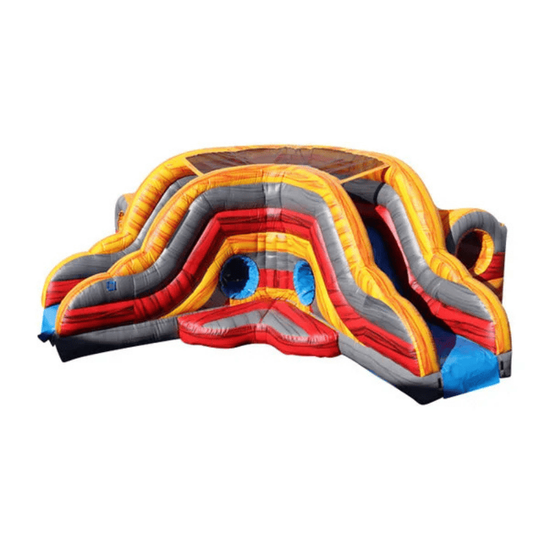Tunnel Slide Combo – Compact Inflatable Bounce and Tunnel Adventure Front View