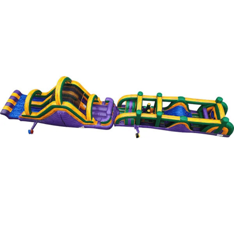 68ft Turtle Obstacle Course Side Top View
