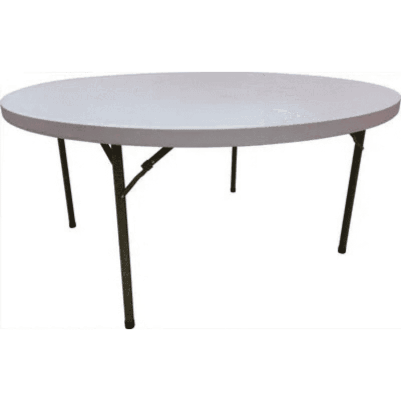 60 Inch Round Table - Pallet of 40 Side View
