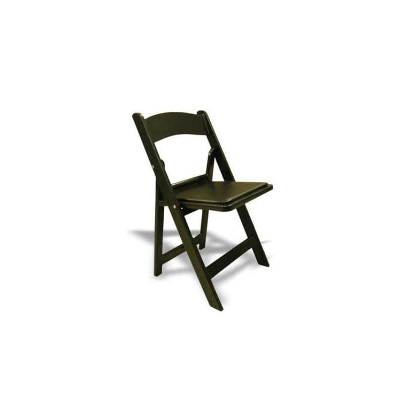 Eagle Bounce 48 Plastic Resin Chairs - Black on White Background
