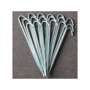 Eagle Bounce 18" Hook Stakes Top Vertical View