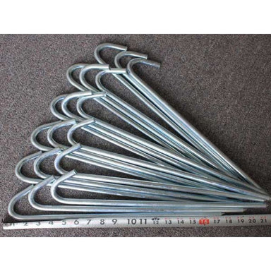 Eagle Bounce 18" Hook Stakes Top Horizontal View
