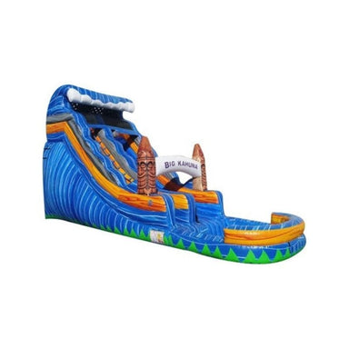 Bouncing Angels Big Wave Inflatable Water Slide - 18 FT Front Right Alternate