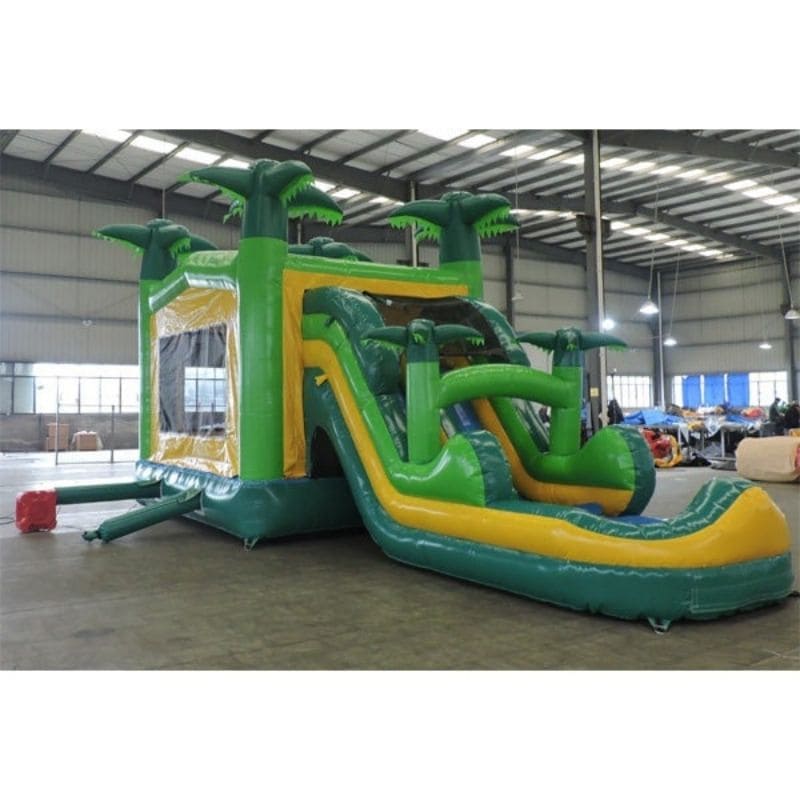 Eagle Bounce Green Combo Wet n Dry with Slide Rear Right View