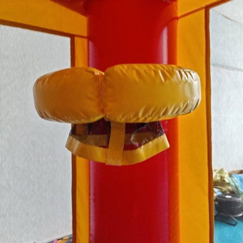Eagle Bounce 13x13 Castle Bounce in Primary Colors Hoop