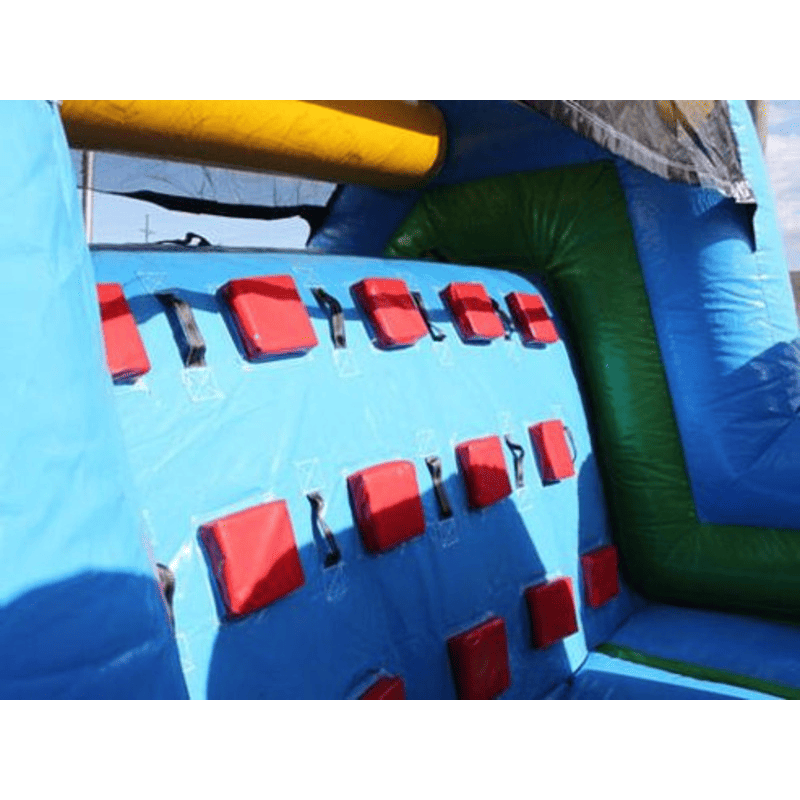 Moonwalk USA 40'L Obstacle Course in Rainbow