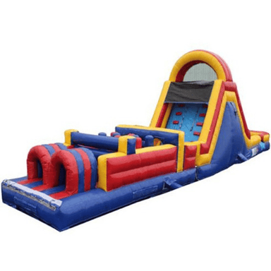 45'Lx12'H Wet n Dry Obstacle Red Front Left