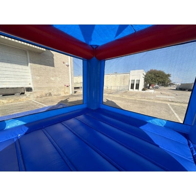 Alternate Inside View of Eagle Bounce's Durable Brave Knight Inflatable Castle Bounce House Jumper