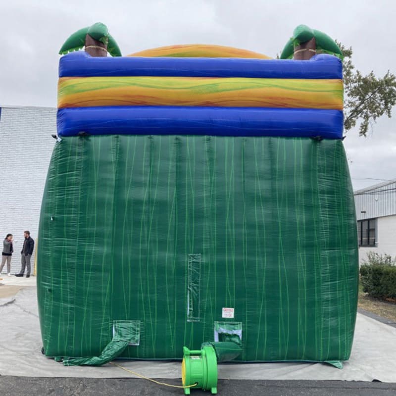 Rear View of Eagle Bounce 18 FT Inflatable Water Slide