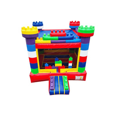 Block Party Bounce House Top Front