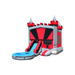 21ft Castle Combo – Compact Royal Bounce House for Smaller Spaces Front Left View