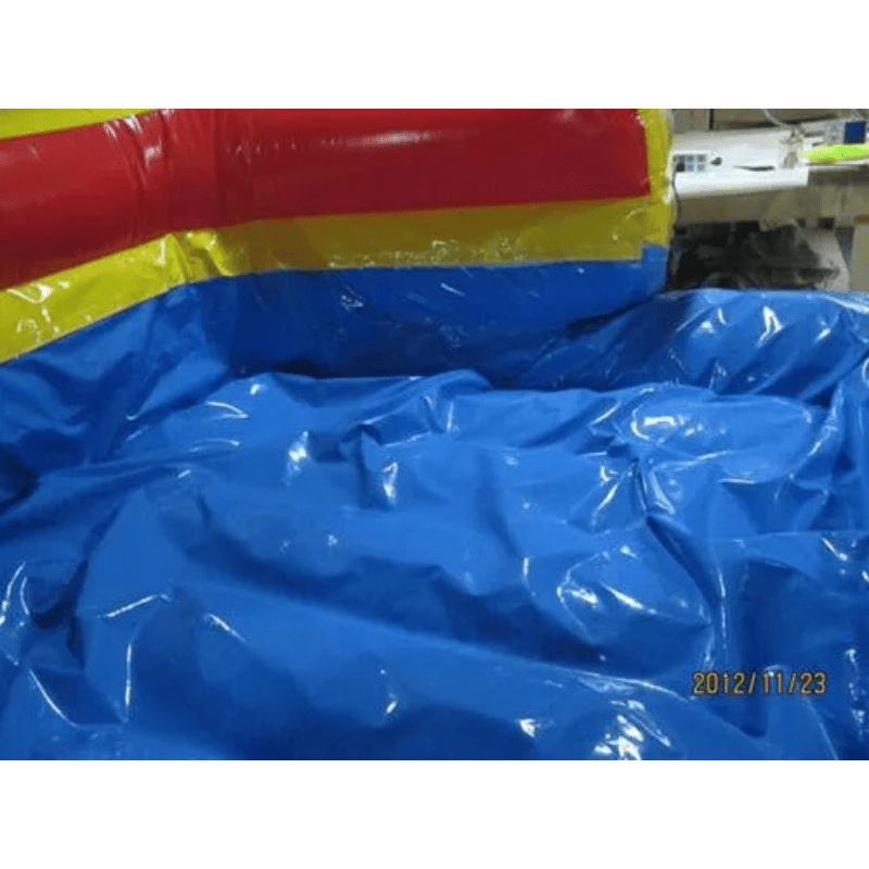 Moonwalk USA Wet n Dry Obstacle Red Deflated Bottom View