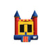 Bouncing Angels Inflatable Castle Jumper 11 x 11 ft Compact Bounce House Front View