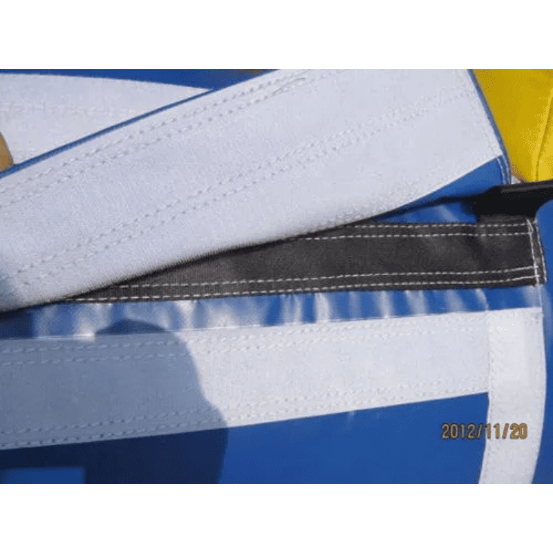 Moonwalk USA Wet n Dry Obstacle Red Zipper Flap View