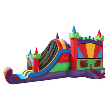 27ft The Maverick Combo – Bold Inflatable for Outdoor Rental Events Front Right View
