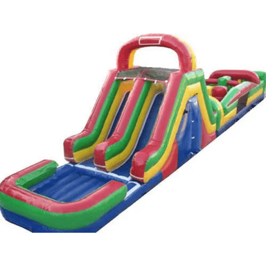 Moonwalk USA Wet n Dry Obstacle Green Rear Left View