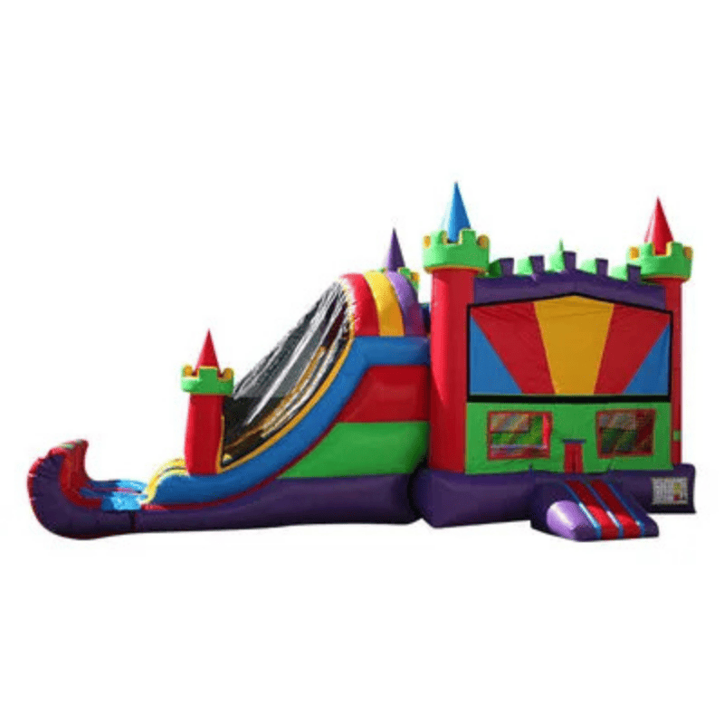 27ft The Maverick Combo – Bold Inflatable for Outdoor Rental Events Front View