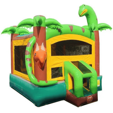 Moonwalk USA Dino Bounce House Front Right View