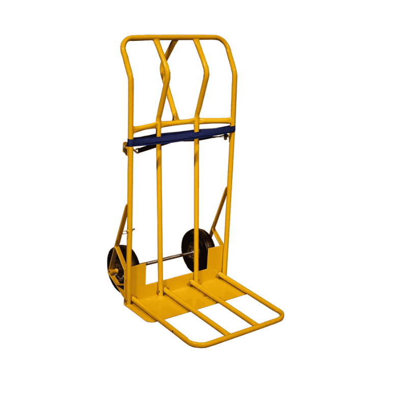 Moonwalk USA 2-Wheel Yellow Dolly Front Right View