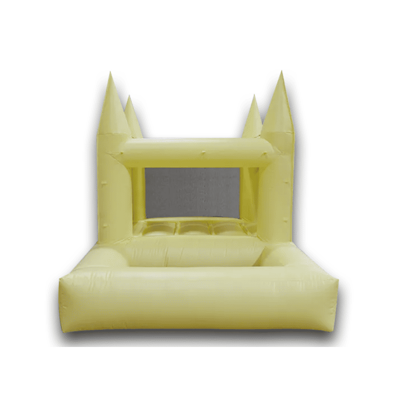 7x7 Ball Pit Bounce House – Multi Colors Bounce House Yellow Front View