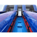 Moonwalk USA 15'H Dual Lane Purple Water Slide Wet n Dry Ladder View
