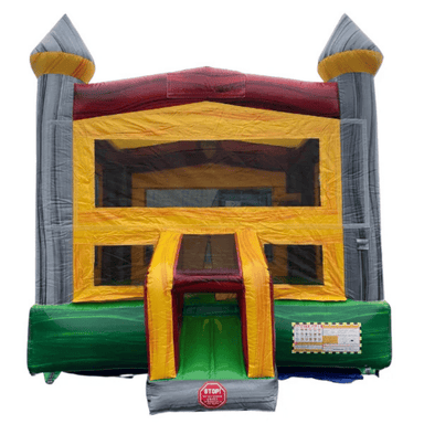 Moonwalk USA Rocky Castle Bounce House Front View